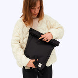 Mini Sac à Dos Rolltop - Noir