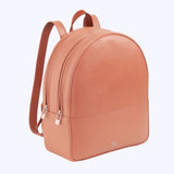 Petit Sac à Dos Cuir Femme Saumon