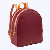 Petit Sac à Dos Cuir Femme Bordeaux