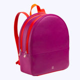 Petit Sac à Dos Cuir Femme Fuchsia