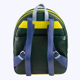 Favignana - Petit Sac à Dos en Cuir Vert