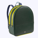 Favignana - Petit Sac à Dos en Cuir Vert