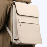 Petit Sac à Dos Femme Chic Gris Clair