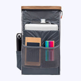 Rolltop Mini Sac à Dos Ordinateur 13 Pouces