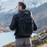 Sac à Dos 40 L Randonnée Noir Homme