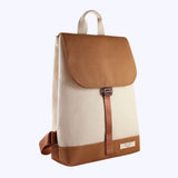 Sac à Dos Chic Femme Marron à rabat