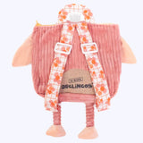 Sac à Dos Crèche - Velours - L'Autruche