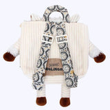 Sac à Dos Crèche - Velours - Le Lama