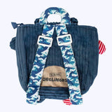 Sac à Dos Crèche - Velours - L'hippopotame