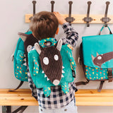 Sac à Dos Crèche - Velours - Le Loup