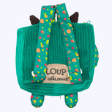 Sac à Dos Crèche - Velours - Le Loup