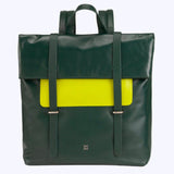 Sac à Dos Cuir Souple Vert Sapin