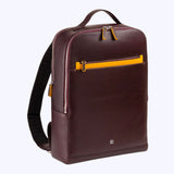 Sac à Dos Cuir Pour Homme Rouge Bordeaux