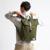 Sac à Dos de Ville Vert Homme