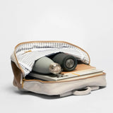 DayPack - Sac à Dos Femme Cuir et Tissu