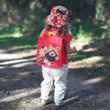 Sac à Dos Maternelle Fille Panda Roux