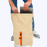 Sac à Dos Ordinateur Rolltop - Beige