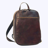 Sac à Dos Pour Homme Cuir Marron Foncé