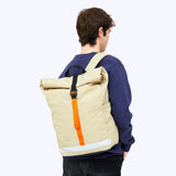 Lars Roll - Sac à Dos Rolltop Beige