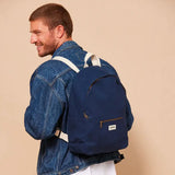 Sac à Dos Tissu Coton Bio Navy